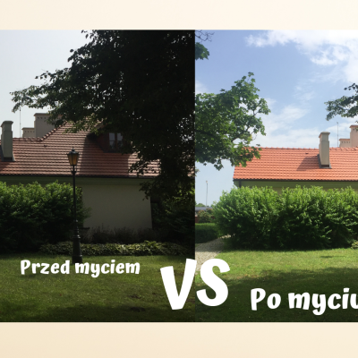 Przd Myciem Po Myciu Dachu Dworek